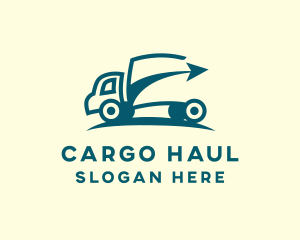 Arrow Truck Delivery logo design