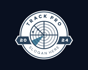 Tracker - Radar Tracking Device logo design