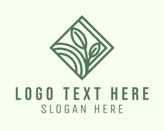 Eco Plant Landscaping  logo design