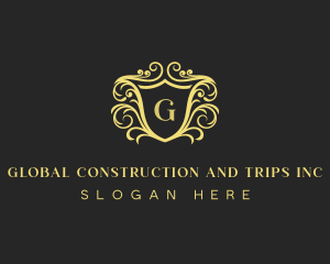 Luxury Regal Hotel Shield Logo