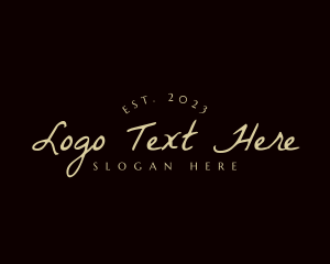 Script - Generic Luxury Business logo design