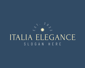 Elegant Minimalist Boutique logo design