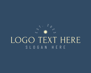 Aesthetic - Elegant Minimalist Boutique logo design