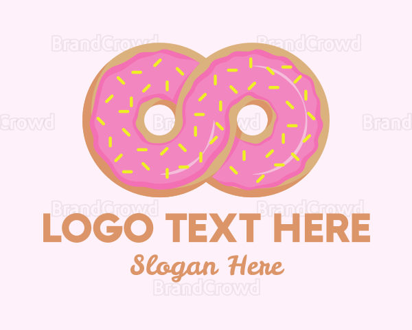 Infinite Donut Sprinkles Logo