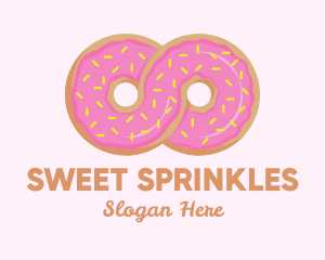 Sprinkles - Infinite Donut Sprinkles logo design
