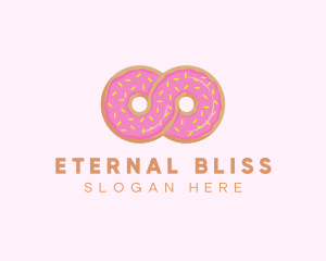 Infinite Donut Sprinkles logo design