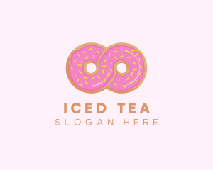 Infinite Donut Sprinkles logo design