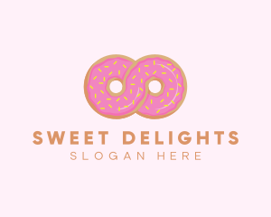 Infinite Donut Sprinkles logo design