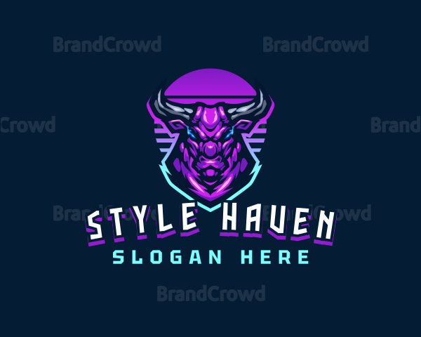 Gaming Bull Horns Logo