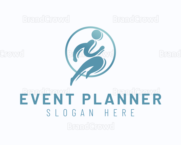 Sports Human Runner Logo