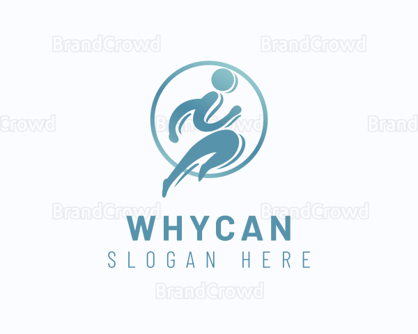 Sports Human Runner Logo