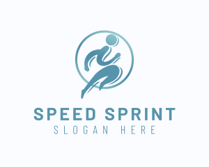 Runner - Sports Human Runner logo design