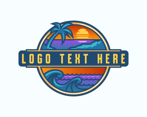 Horizon - Resort Beach Vacation logo design