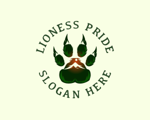 Outdoor Mountain Paw Logo