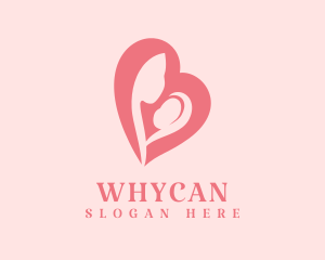 Heart - Mother Child Care logo design