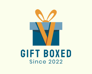 Party Gift Box logo design