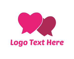 Love - Love Dating Chat logo design