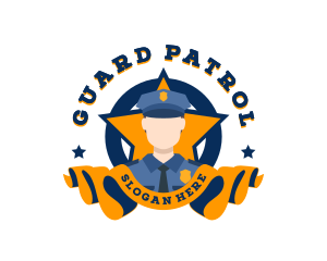 Patrol - Security Police Academy logo design