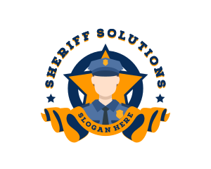 Sheriff - Security Police Academy logo design