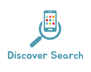 Mobile Apps Search logo design