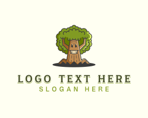 Tree Service - Sustainable Garden Planting logo design