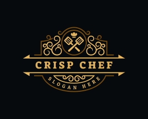 Restaurant Cooking Spatula  logo design