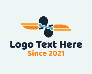 Symmetrical Toucan Link  logo design