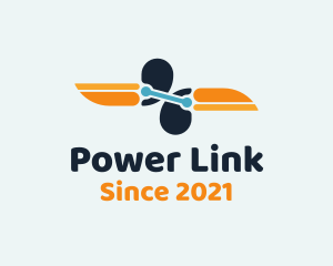 Symmetrical Toucan Link  logo design