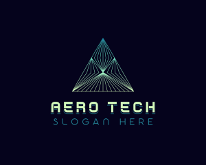 Generic Pyramid Tech logo design