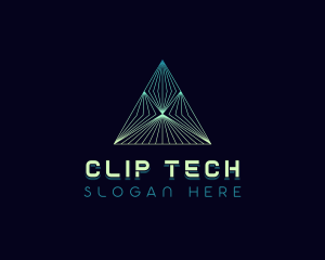 Generic Pyramid Tech logo design