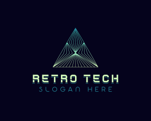 Generic Pyramid Tech logo design