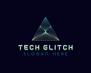 Generic Pyramid Tech logo design