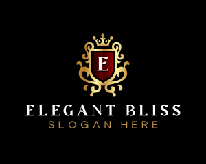 Classic - Elegant Shield Crest logo design