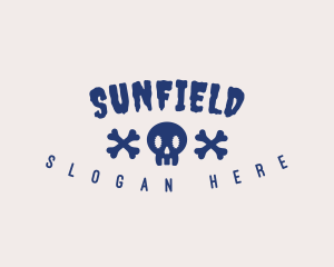 Streetwear - Urban Horror Skull logo design