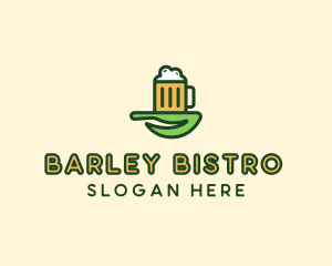 Barley - Natural Beer Brew logo design