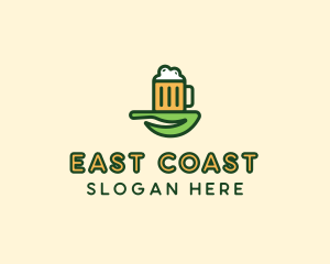 Natural Beer Brew logo design