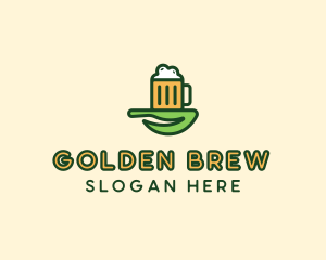 Natural Beer Brew logo design