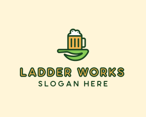 Natural Beer Brew logo design