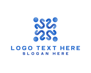 Group Community Social logo design