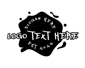 Tattooist - Urban Ink Graffiti logo design