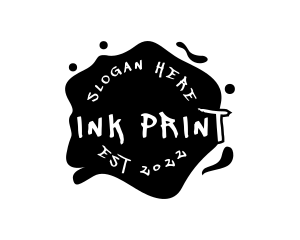 Print - Urban Ink Graffiti logo design