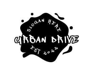 Urban Ink Graffiti logo design