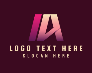 Letter A - Modern Online Letter A logo design