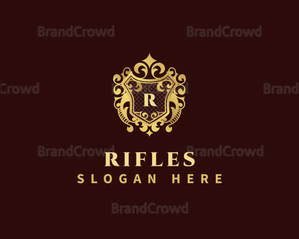 Decorative Royal Shield Logo