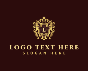 Vip - Decorative Royal Shield logo design