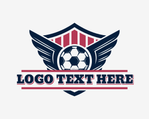 Athletic - Soccer Shield Team logo design