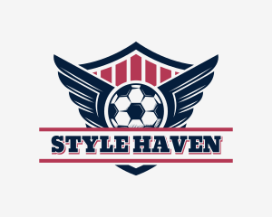 Soccer Shield Team Logo