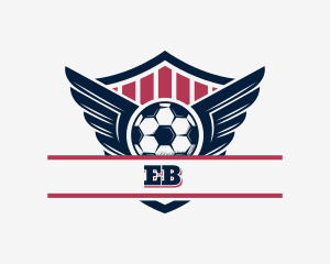 Football - Soccer Shield Team logo design