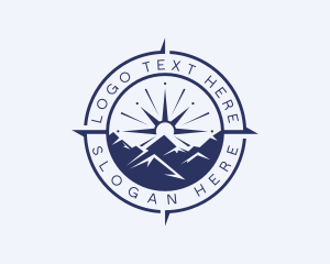 Expedition - Travel Compass Exploration logo design