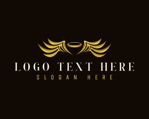 Good - Holy Angel Wings logo design